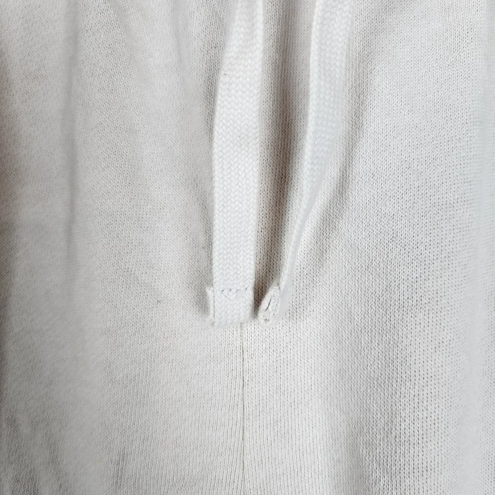 Old Navy Joggers Women XXL Cream Specially Dyed Fleece High Rise Sweatpants NWT - Picture 4 of 10